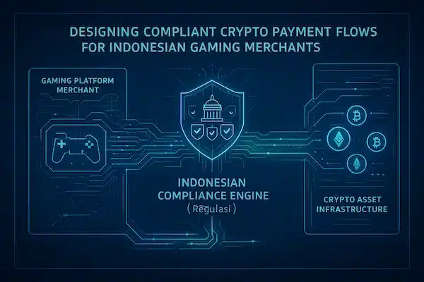 Designing Compliant Crypto Payment Flows For Indonesian Gaming Merchants