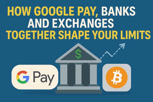 How Google Pay, Banks And Exchanges Together Shape Your Limits