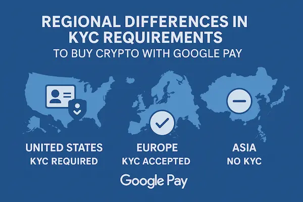 Regional Differences In KYC Requirements To Buy Crypto with Google Pay
