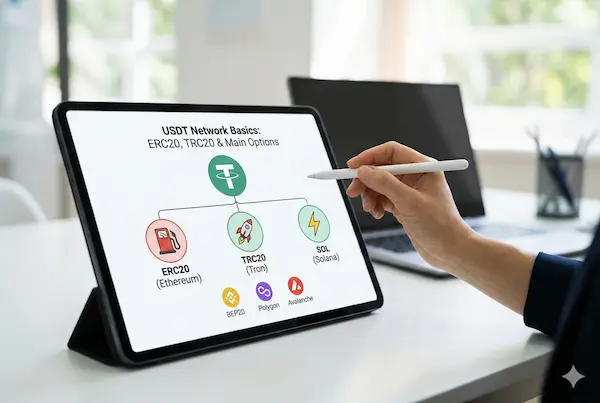 Choosing the Best Network When You Buy USDT with Google Pay (ERC20, TRC20, Others) 3 USDT Network Basics - ERC20, TRC20 And Other Main Options