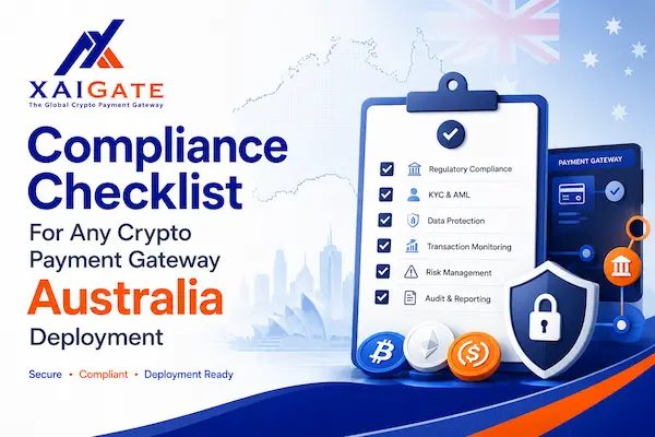 Compliance Checklist For Any Crypto Payment Gateway Australia Deployment