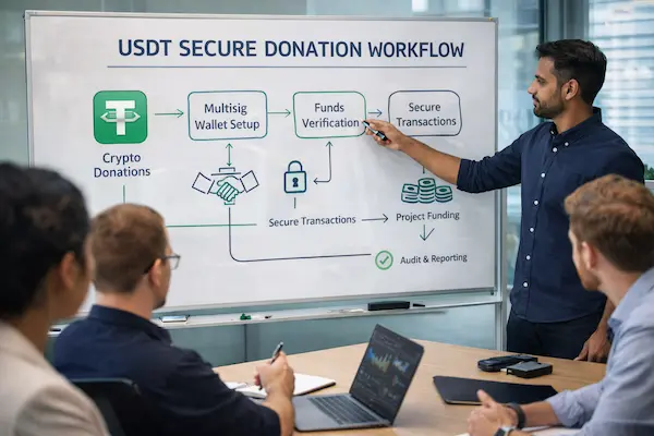 How Charities & NGOs Can Accept USDT Donations 3 Best Practices for NGOs Accepting USDT Donations