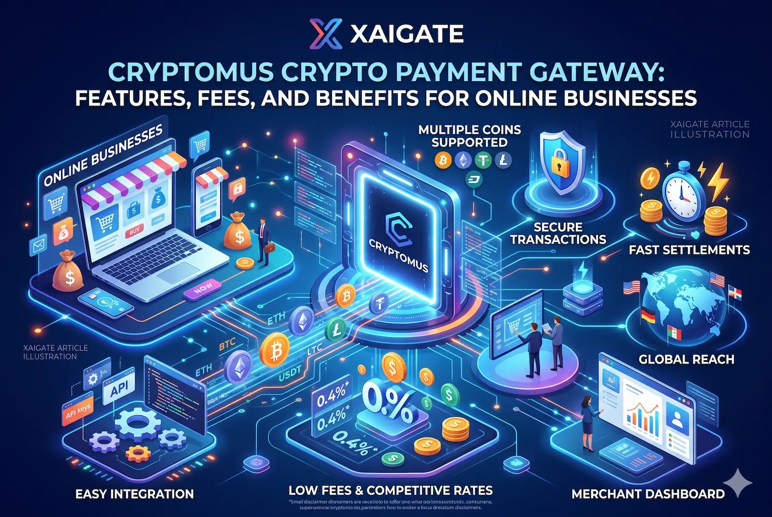 Cryptomus Crypto Payment Gateway: Features, Fees, and Benefits for Online Businesses