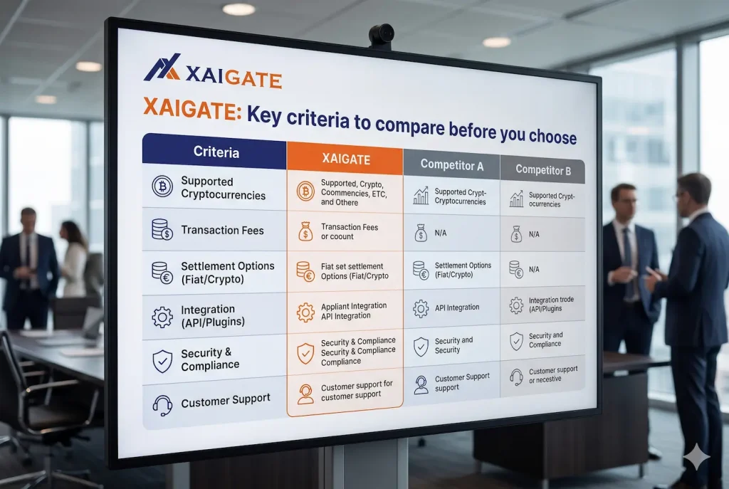 Key criteria to compare before you choose