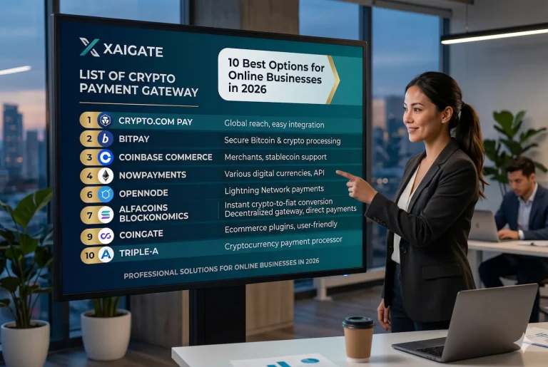 List of Crypto Payment Gateway: 10 Best Options for Online Businesses in 2026