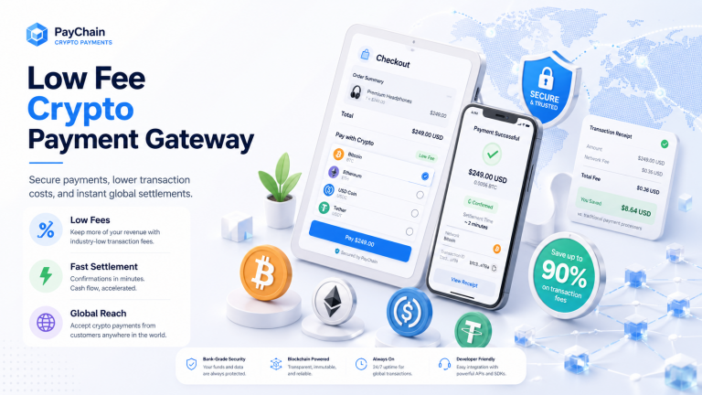 Low Fee Crypto Payment Gateway: Best Options for Global Businesses