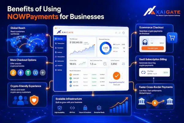 NOWPayments Crypto Payment Gateway: Features, Fees, and Business Benefits in 2026 5 Benefits of NOWPayments for business crypto payments