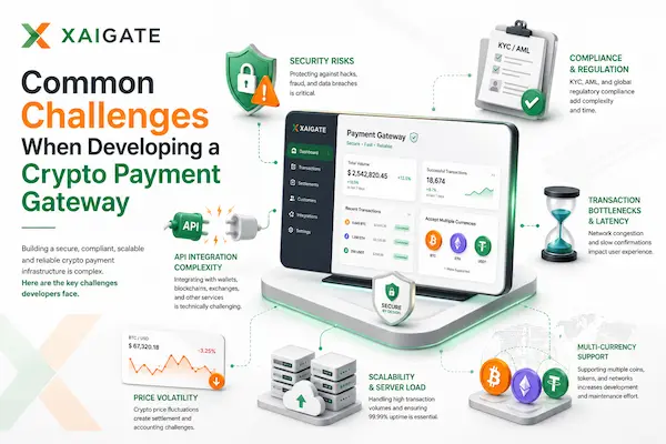 Common Challenges When Developing a Crypto Payment Gateway