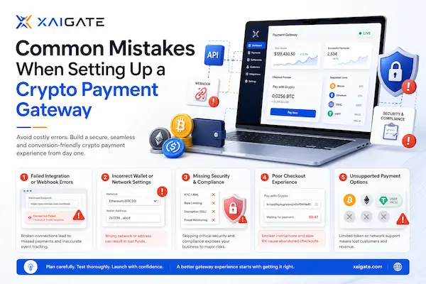 How to Set Up a Crypto Payment Gateway: Step-by-Step Guide 5 Common Mistakes When Setting Up a Crypto Payment Gateway