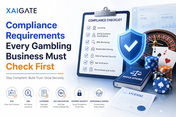 Best Crypto Friendly Payment Gateway for Gambling: What Operators Should Look for in 2026 2 Compliance Requirements Every Gambling Business Must Check First