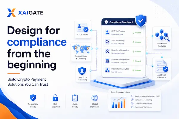 Crypto payment gateway compliance design