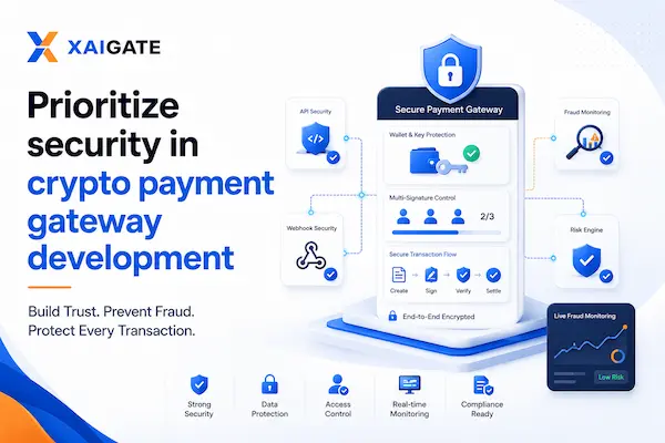 Crypto payment gateway security development