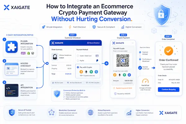 Ecommerce Crypto Payment Gateway: How Online Stores Can Accept Crypto Without Slowing Checkout 4 How to Integrate an Ecommerce Crypto Payment Gateway Without Hurting Conversion