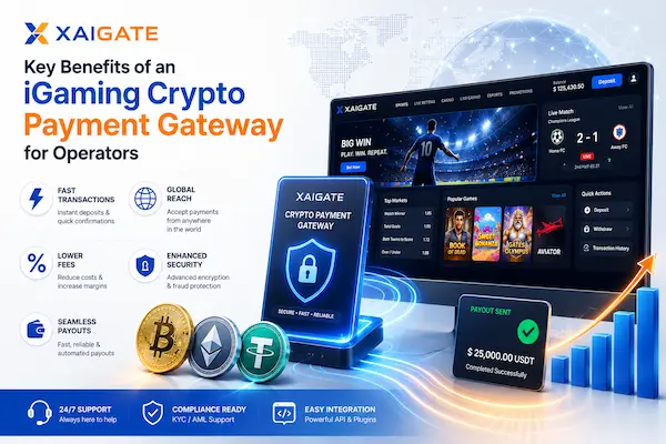 iGaming Crypto Payment Gateway: What It Is and Why Online Betting Platforms Need It 3 Key Benefits of an iGaming Crypto Payment Gateway for Operators