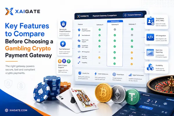 Best Crypto Friendly Payment Gateway for Gambling: What Operators Should Look for in 2026 3 Key Features to Compare Before Choosing a Gambling Crypto Payment Gateway
