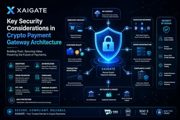 Key Security Considerations in Crypto Payment Gateway Architecture