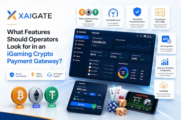 iGaming Crypto Payment Gateway: What It Is and Why Online Betting Platforms Need It 4 What Features Should Operators Look for in an iGaming Crypto Payment Gateway?