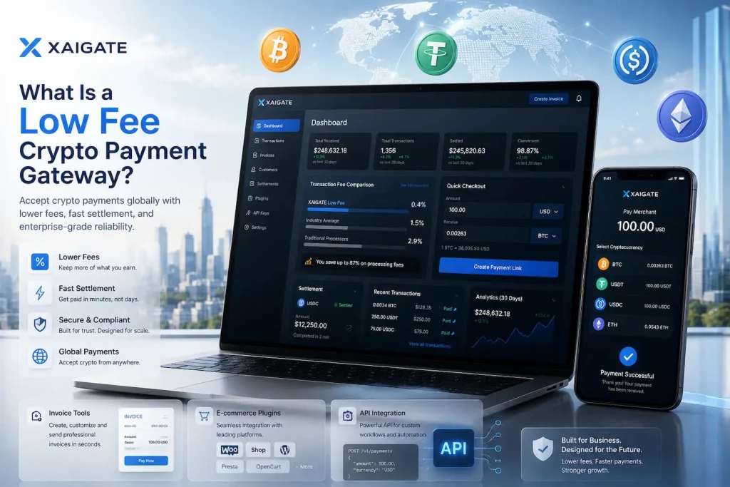What Is a Low Fee Crypto Payment Gateway?
