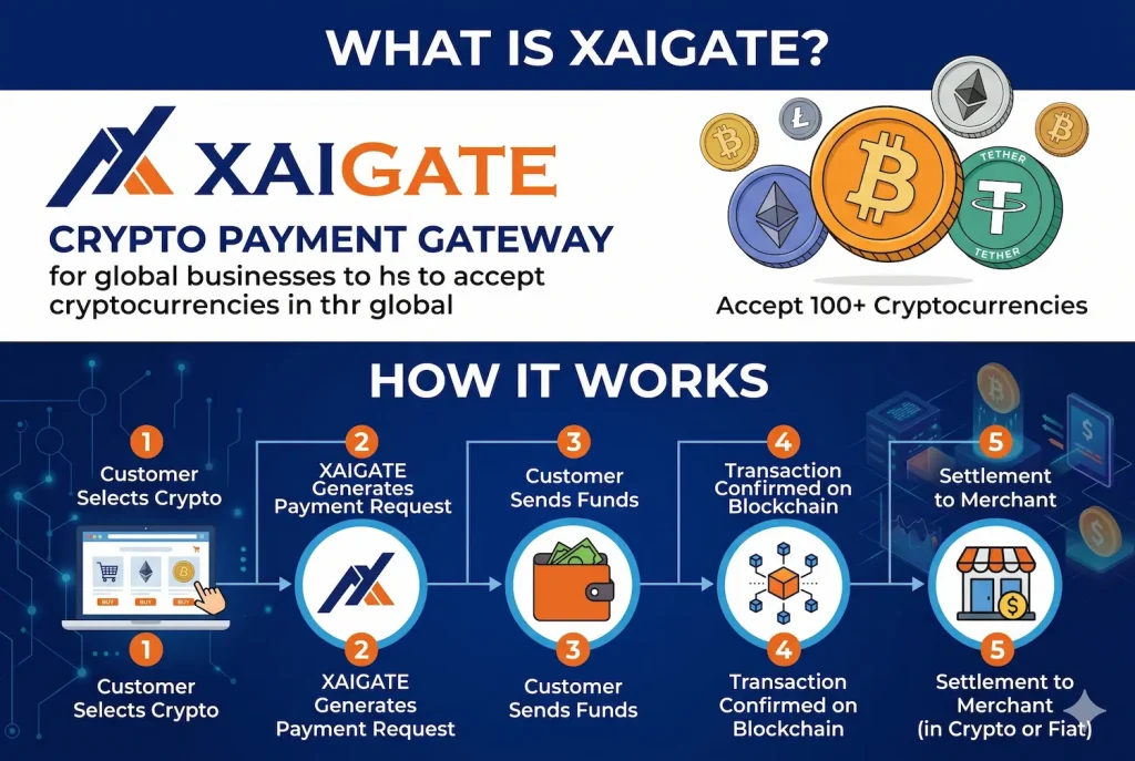 What is XAIGATE crypto payment gateway and how it works
