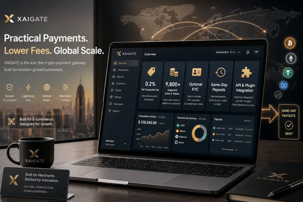 What Makes XAIGATE a Practical Low Fee Crypto Payment Gateway?
