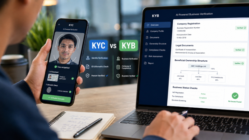 KYC vs KYB