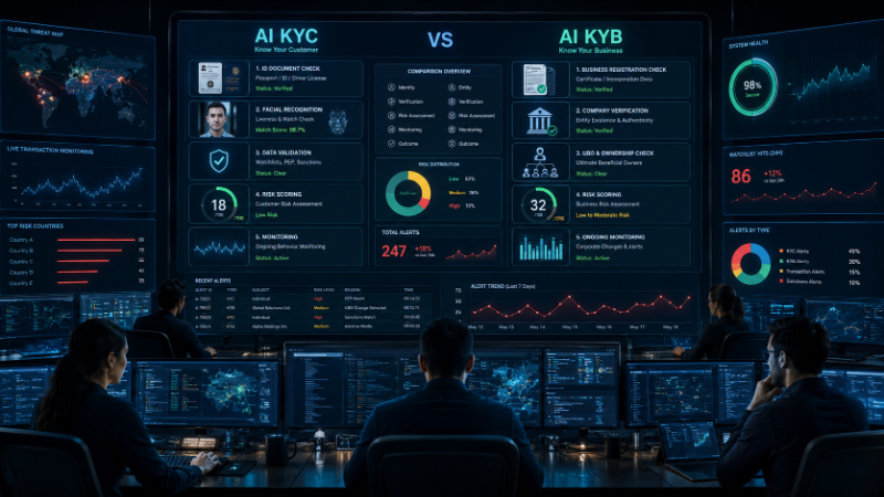KYC vs KYB