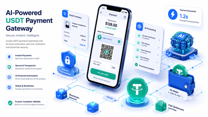 How USDT Payment Gateway Works and Its Benefits in Digital Payments 2 USDT Payment Gateway