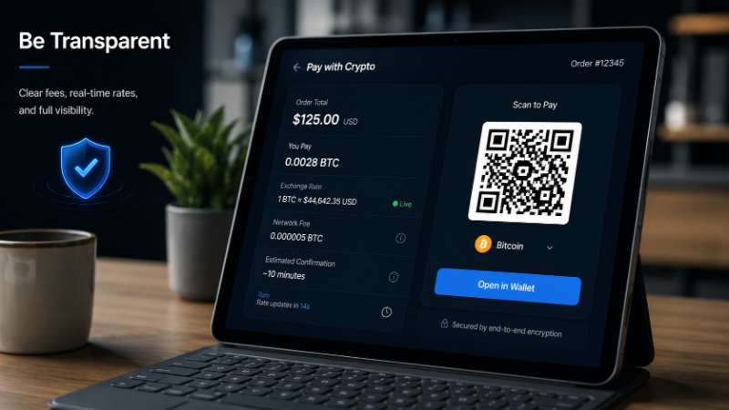Crypto Checkout Best Practices