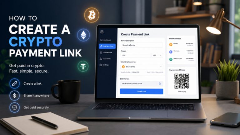 How to Create a Crypto Payment Link for Online Crypto Payments
