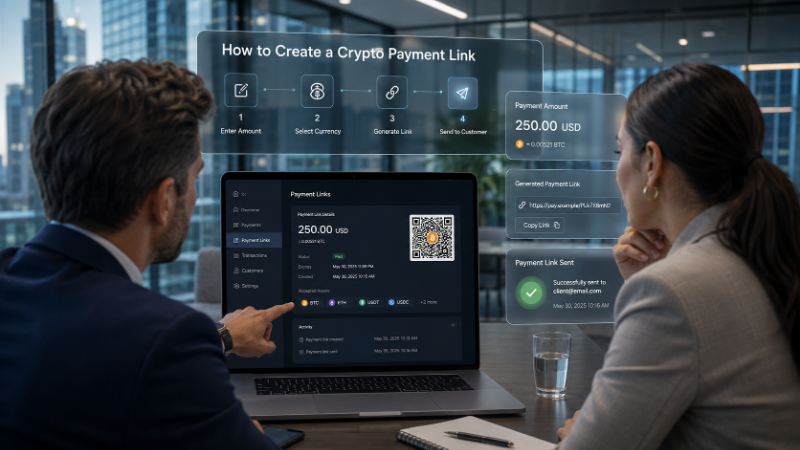 How to Create a Crypto Payment Link