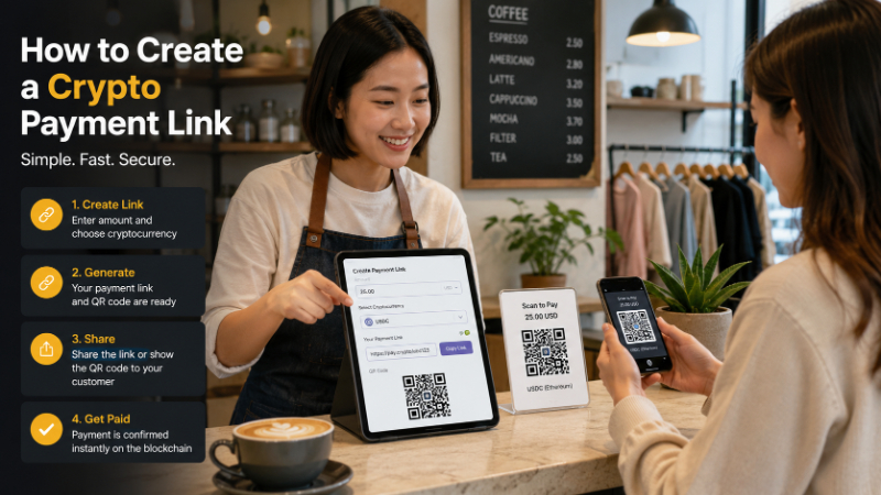How to Create a Crypto Payment Link